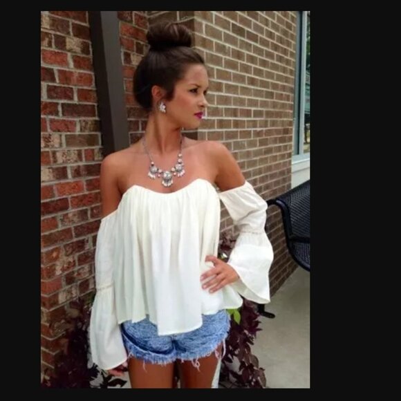 Forever 21 Distressed Acid Wash Cutoffs HIGH rise - Picture 3 of 7